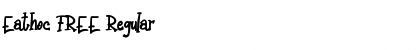 Download Eathoc FREE Font