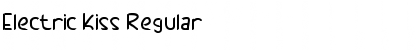 Download Electric Kiss Font