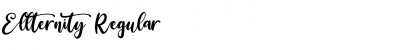 Ellternity Regular Font