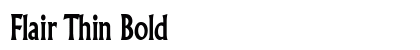 Flair Thin Bold preview