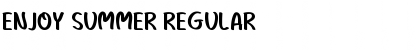 Enjoy Summer Regular Font