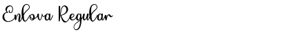 Enlova Regular Font
