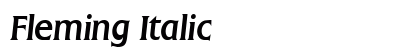 Fleming Italic preview