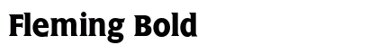 Fleming Bold preview