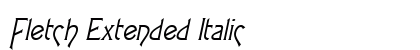 Fletch Extended Italic preview