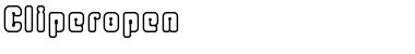 Download Cliperopen Font Download Cliperopen Font