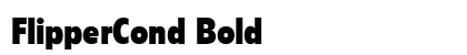 FlipperCond Bold preview