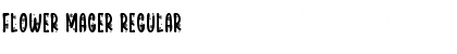 Flower Mager Regular Font