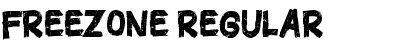 FREEZONE Regular Font