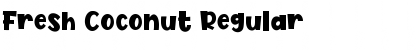 Fresh Coconut Regular Font Fresh Coconut Regular Font