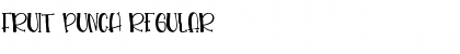 Fruit Punch Regular Font