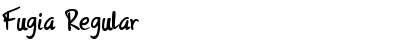 Fugia Regular Font