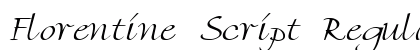 Florentine Script Regular