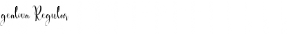 gealova Regular Font