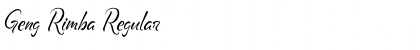 Download Geng Rimba Font