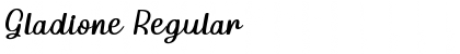 Gladione Regular Font