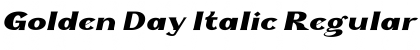 Download Golden Day Italic Font