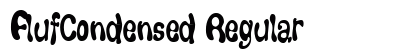 FlufCondensed Regular preview