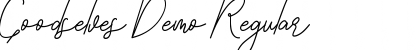 Download Goodselves Demo Font Download Goodselves Demo Font