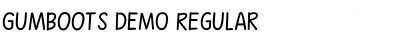 Download Gumboots DEMO Font Download Gumboots DEMO Font