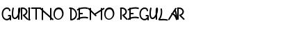 Guritno Demo Regular Font