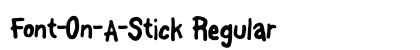 Font-On-A-Stick Regular preview