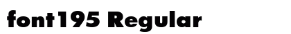 font195 Regular preview