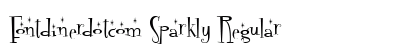 Fontdinerdotcom Sparkly Regular preview