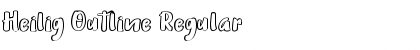 Heilig Outline Regular Font