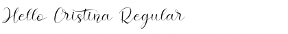 Download Hello Cristina Font Download Hello Cristina Font