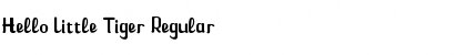 Download Hello Little Tiger Font Download Hello Little Tiger Font