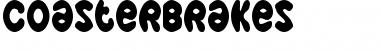 Download CoasterBrakes Font Download CoasterBrakes Font