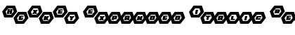 HeXkEy Expanded Italic Regular Font