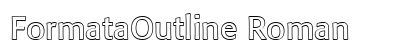 FormataOutline Roman preview