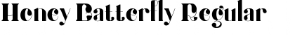 Honey Batterfly Regular Font