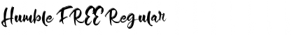 Download Humble FREE Font Download Humble FREE Font