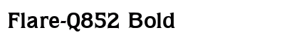 Flare-Q852 Bold preview