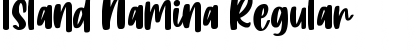 Download Island Namina Font Download Island Namina Font
