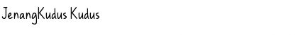 Download JenangKudus Font Download JenangKudus Font