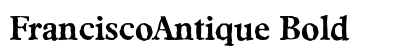 FranciscoAntique Bold preview