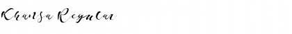 Khansa Regular Font