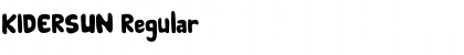 Download KIDERSUN Font Download KIDERSUN Font