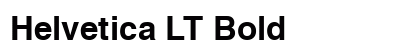 Helvetica LT Bold preview