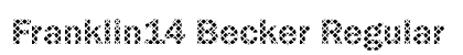Franklin14 Becker Regular preview