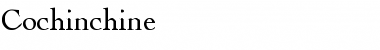 Download Cochinchine Font Download Cochinchine Font