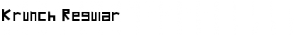 Download Krunch Font