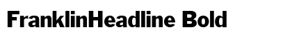 FranklinHeadline Bold preview