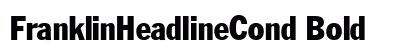 FranklinHeadlineCond Bold preview
