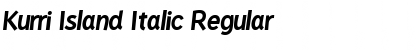 Download Kurri Island Italic Font