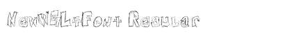 NewWGL4Font Regular Preview